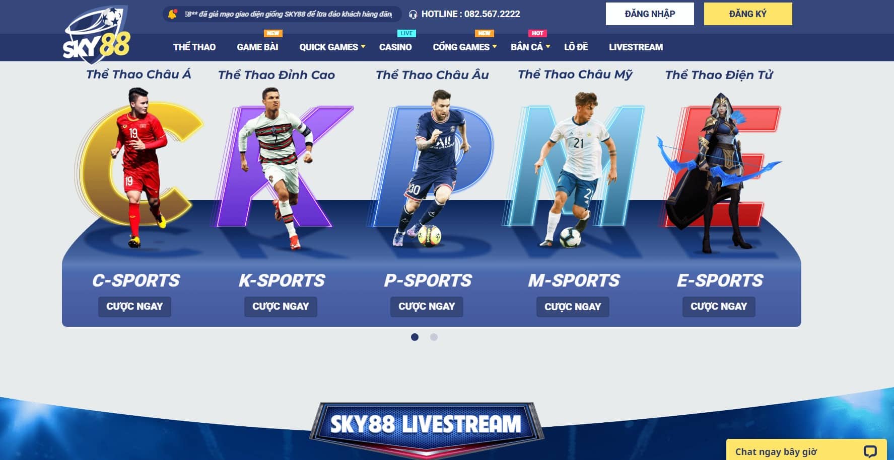 Esports tại Sky88 có gì HOT ? 