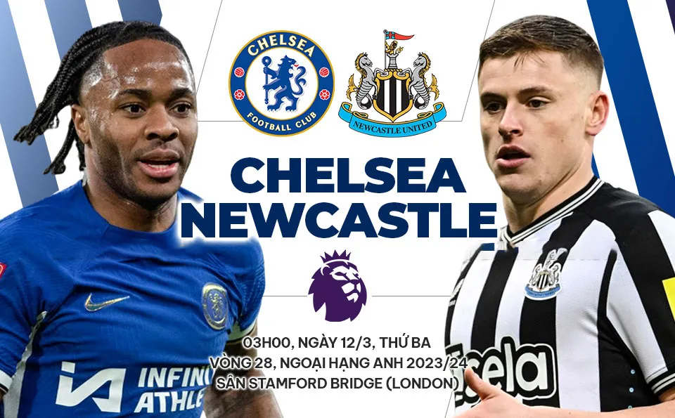 Nhận định trận đấu Chelsea vs Newcastle